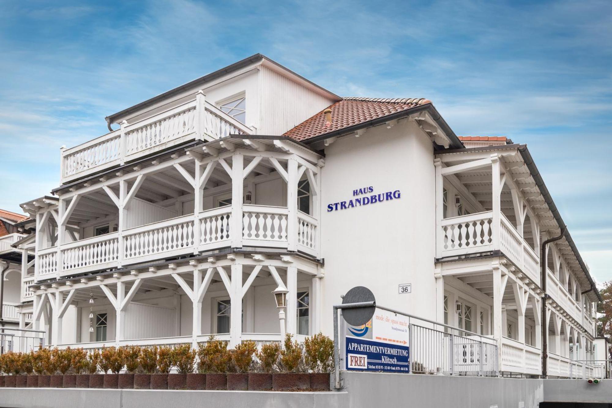Fewo Auszeit Im Haus Strandburg Binz Exteriör bild